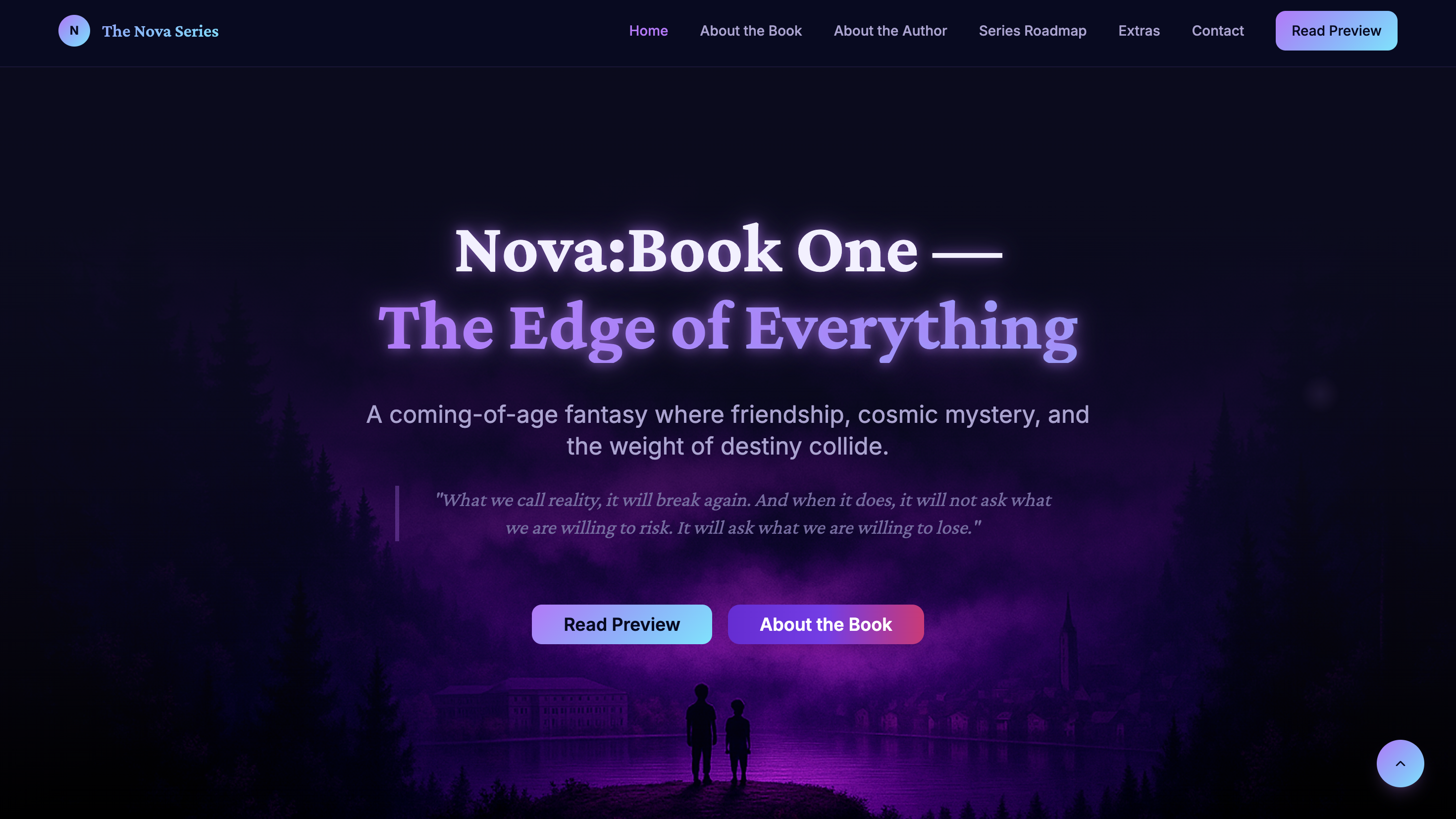 The Nova Series homepage preview